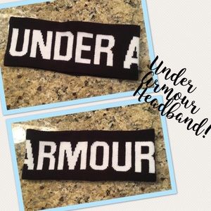 UNDER ARMOR Black & White Headband
